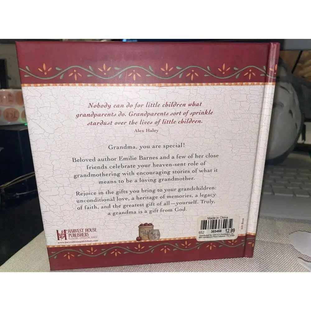 A Grandma Is a Gift from God - 0736911030, hardcover Emilie Barnes NEW GIFT BOOK